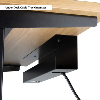 Under Desk Cable Tray Organizer